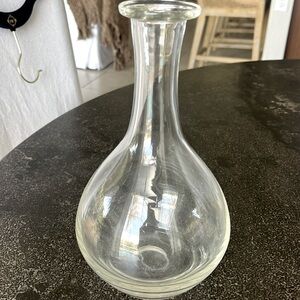 EUC Kosta Boda thick  clear glass 9 inch high vase